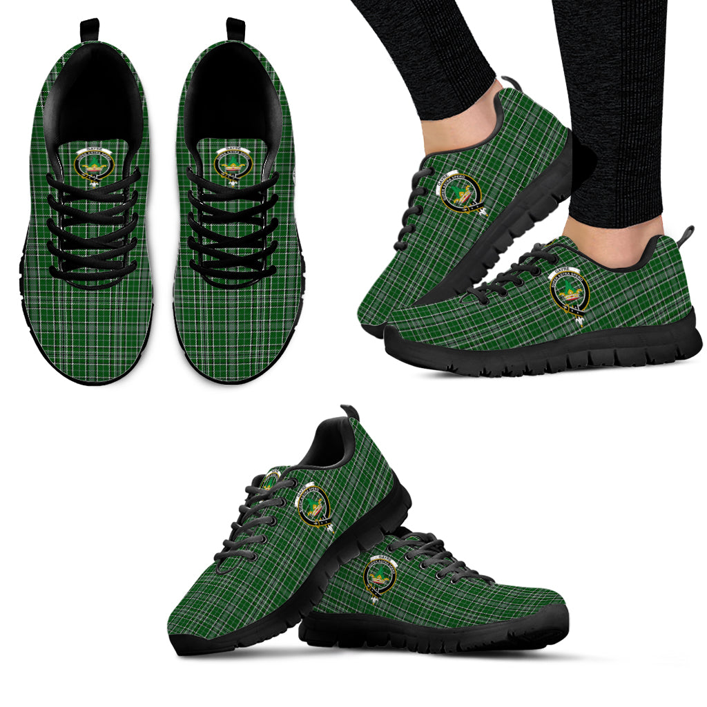 Gayre Dress Tartan Sneakers with Family Crest - Tartan Vibes Clothing