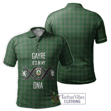 Gayre Dress Tartan Polo Shirt with Family Crest DNA In Me Style