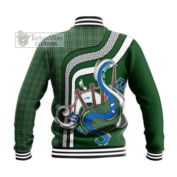 Gayre Dress Tartan Baseball Jacket with Epic Bagpipe Style