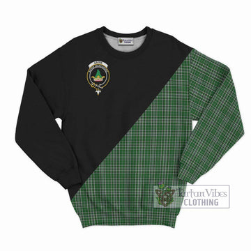 Gayre Dress Tartan Sweatshirt with Family Crest and Military Logo Style