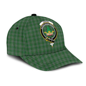 Gayre Dress Tartan Classic Cap with Family Crest