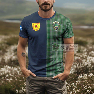 Gayre Dress Tartan T-Shirt Alba with Scottish Lion Royal Arm Half Style