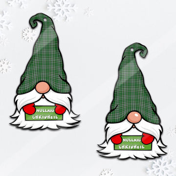 Gayre Dress Gnome Christmas Ornament with His Tartan Christmas Hat