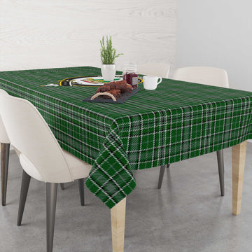 Gayre Dress Tartan Tablecloth with Family Crest