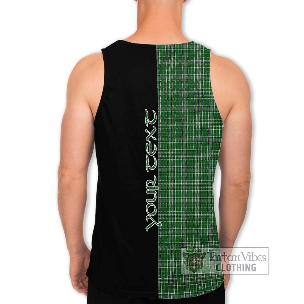 Gayre Dress Tartan Men's Tank Top with Family Crest and Half Of Me Style - Tartanvibesclothing Shop