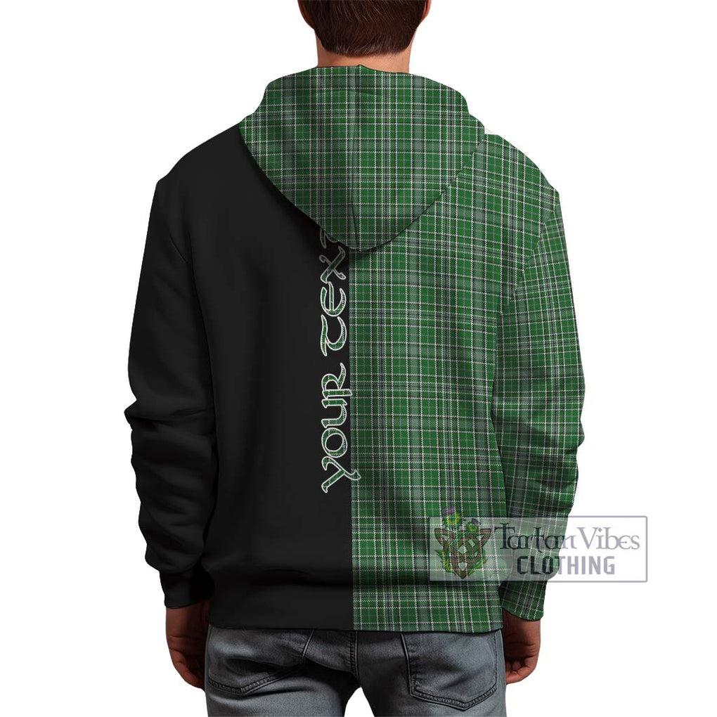 Gayre Dress Tartan Hoodie with Family Crest and Half Of Me Style - Tartanvibesclothing Shop