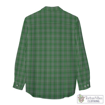 Gayre Dress Tartan Women's Casual Shirt with Family Crest