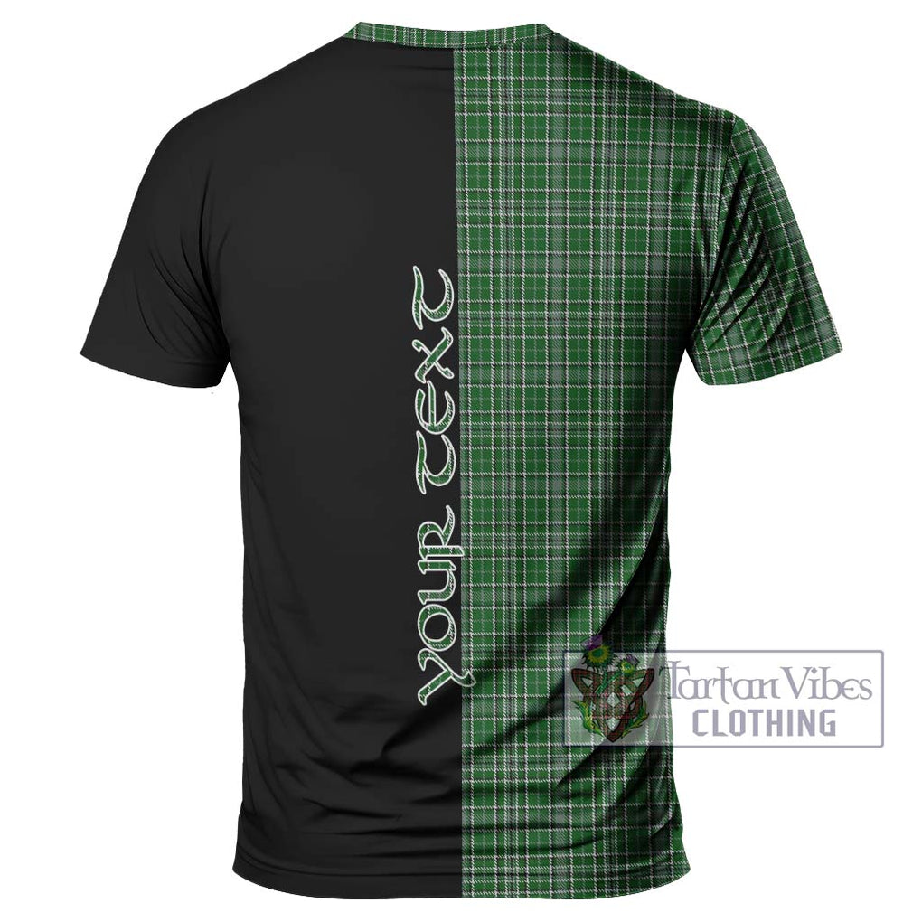 Gayre Dress Tartan T-Shirt with Family Crest and Half Of Me Style - Tartanvibesclothing Shop