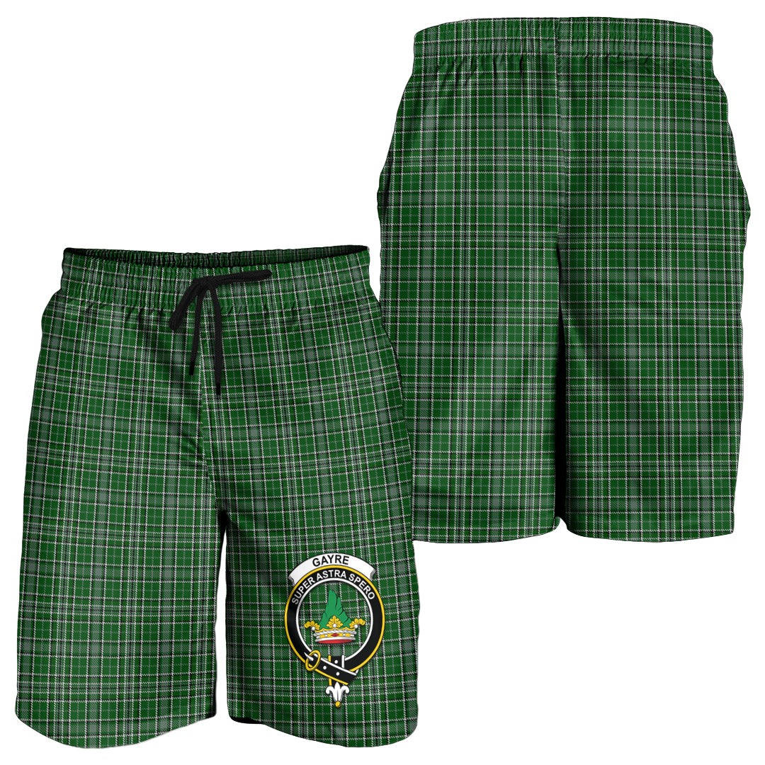 gayre-dress-tartan-mens-shorts-with-family-crest