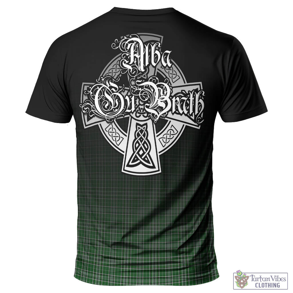 Tartan Vibes Clothing Gayre Dress Tartan T-Shirt Featuring Alba Gu Brath Family Crest Celtic Inspired