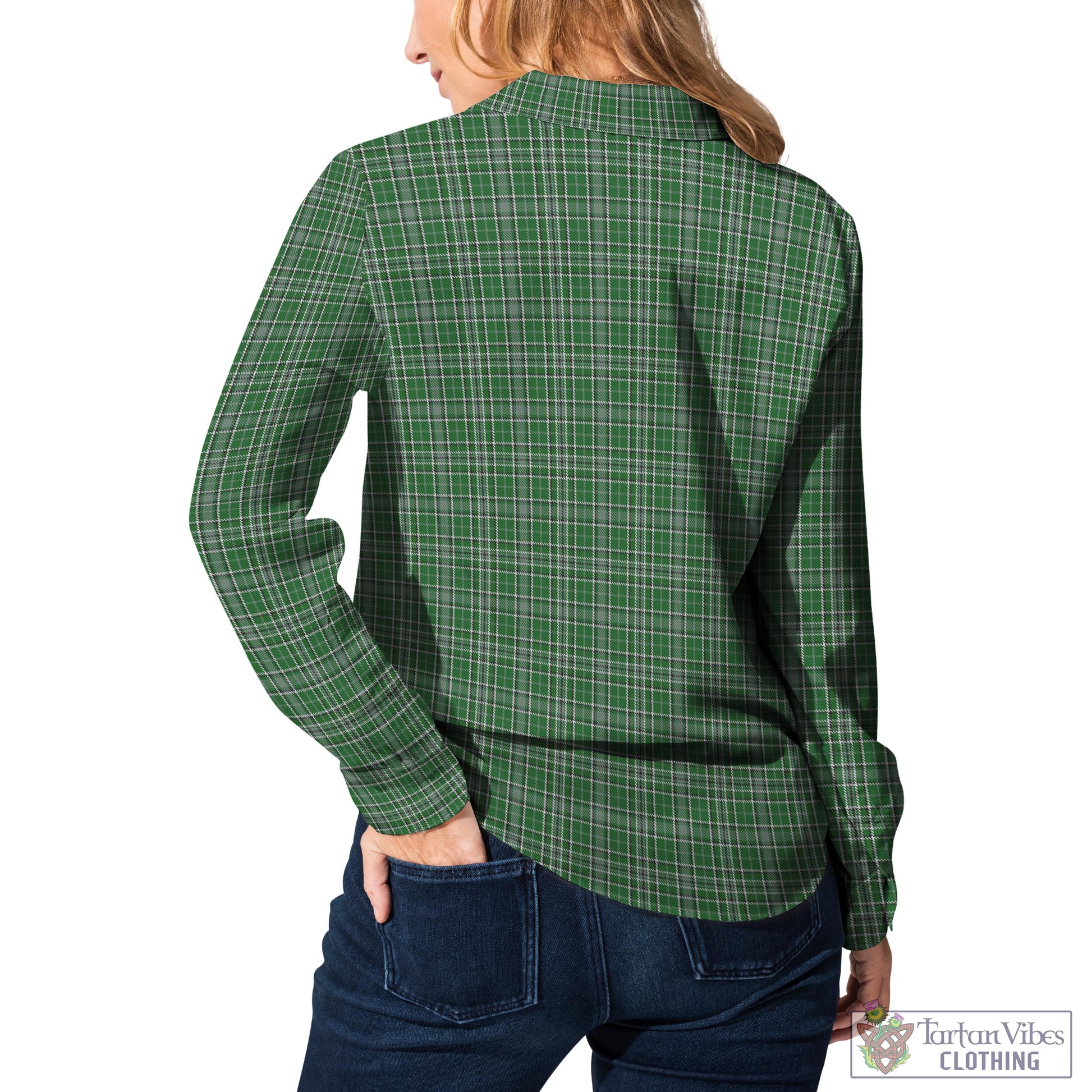 Tartan Vibes Clothing Gayre Dress Tartan Womens Casual Shirt with Family Crest