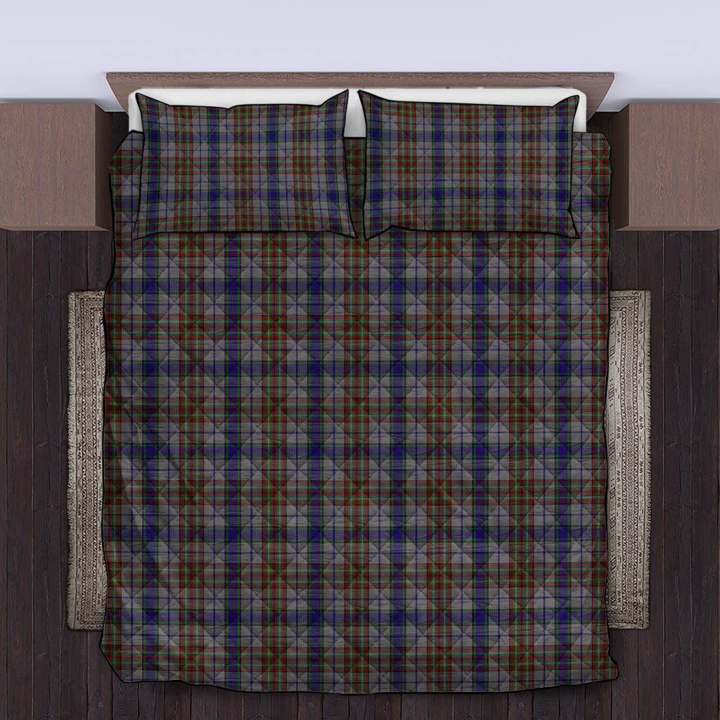 Gayre Hunting Tartan Quilt Bed Set King - Tartan Vibes Clothing