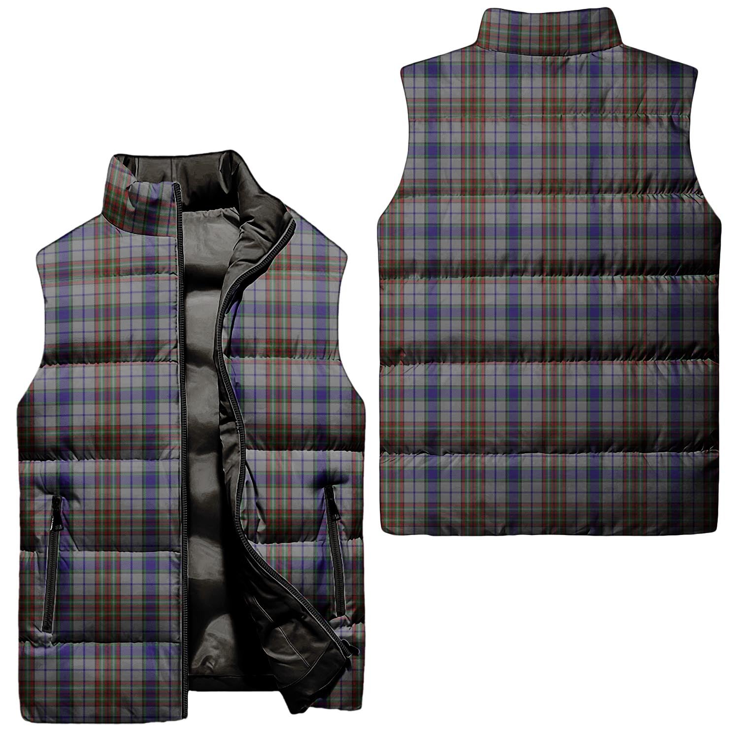 Gayre Hunting Tartan Sleeveless Puffer Jacket Unisex - Tartanvibesclothing