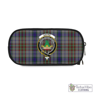 Gayre Hunting Tartan Pen and Pencil Case with Family Crest