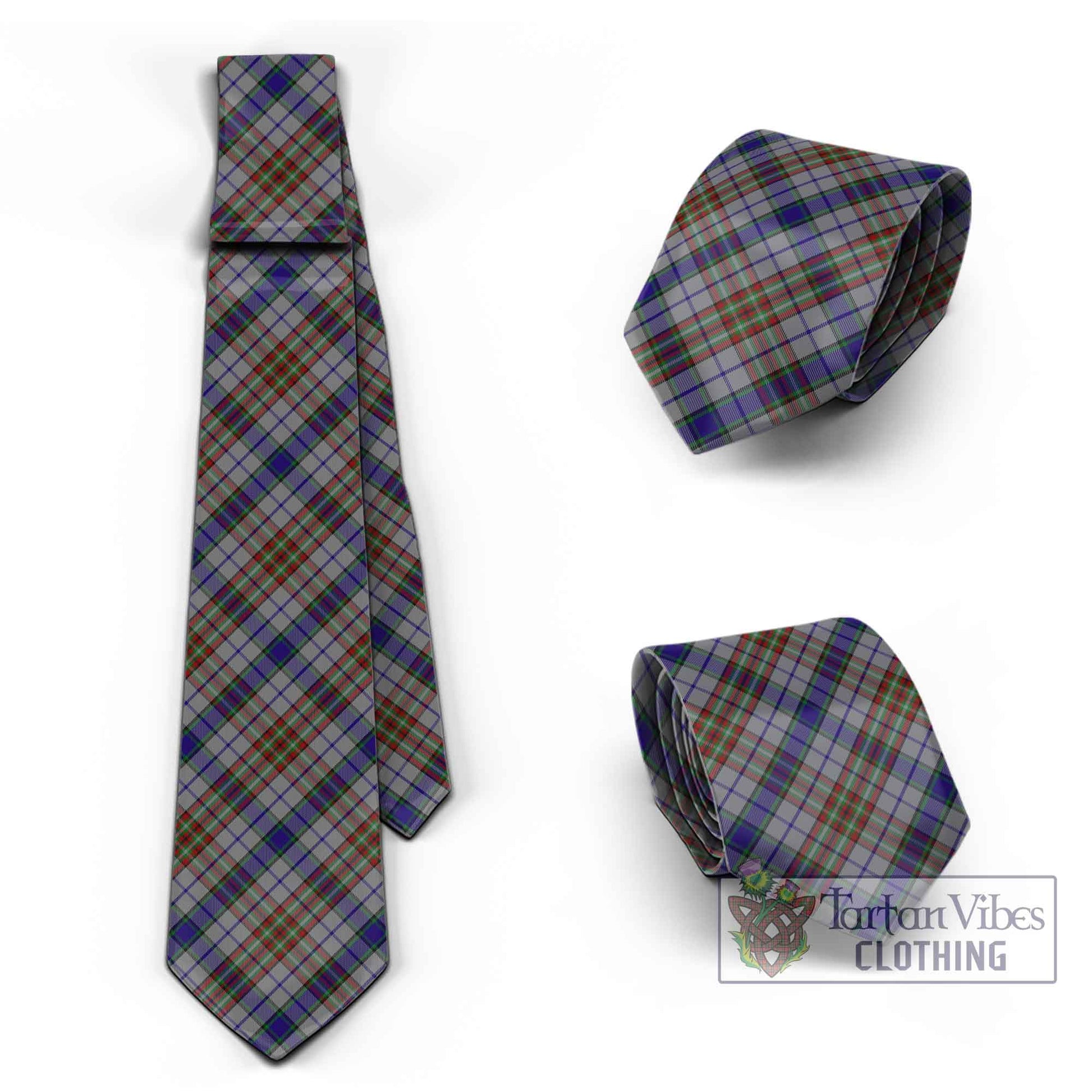 Tartan Vibes Clothing Gayre Hunting Tartan Classic Necktie Cross Style