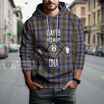 Gayre Hunting Tartan Hoodie with Family Crest DNA In Me Style