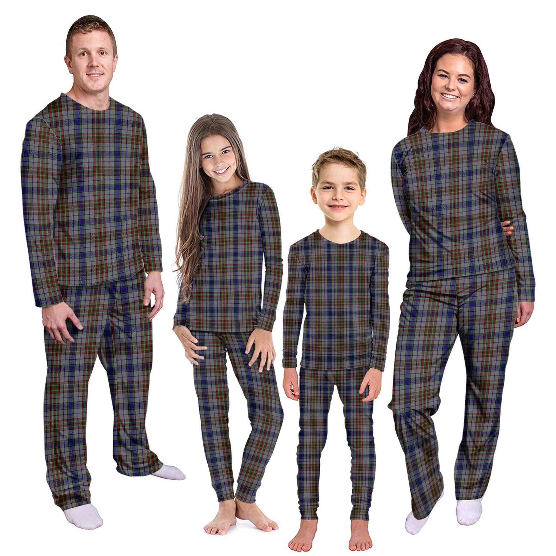 Gayre Hunting Tartan Pajamas Family Set Kid - Tartan Vibes Clothing