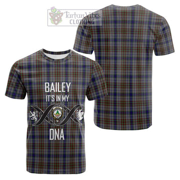 Gayre Hunting Tartan Cotton T-shirt with Family Crest DNA In Me Style