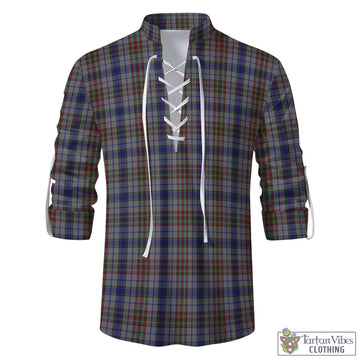 Gayre Hunting Tartan Men's Scottish Traditional Jacobite Ghillie Kilt Shirt