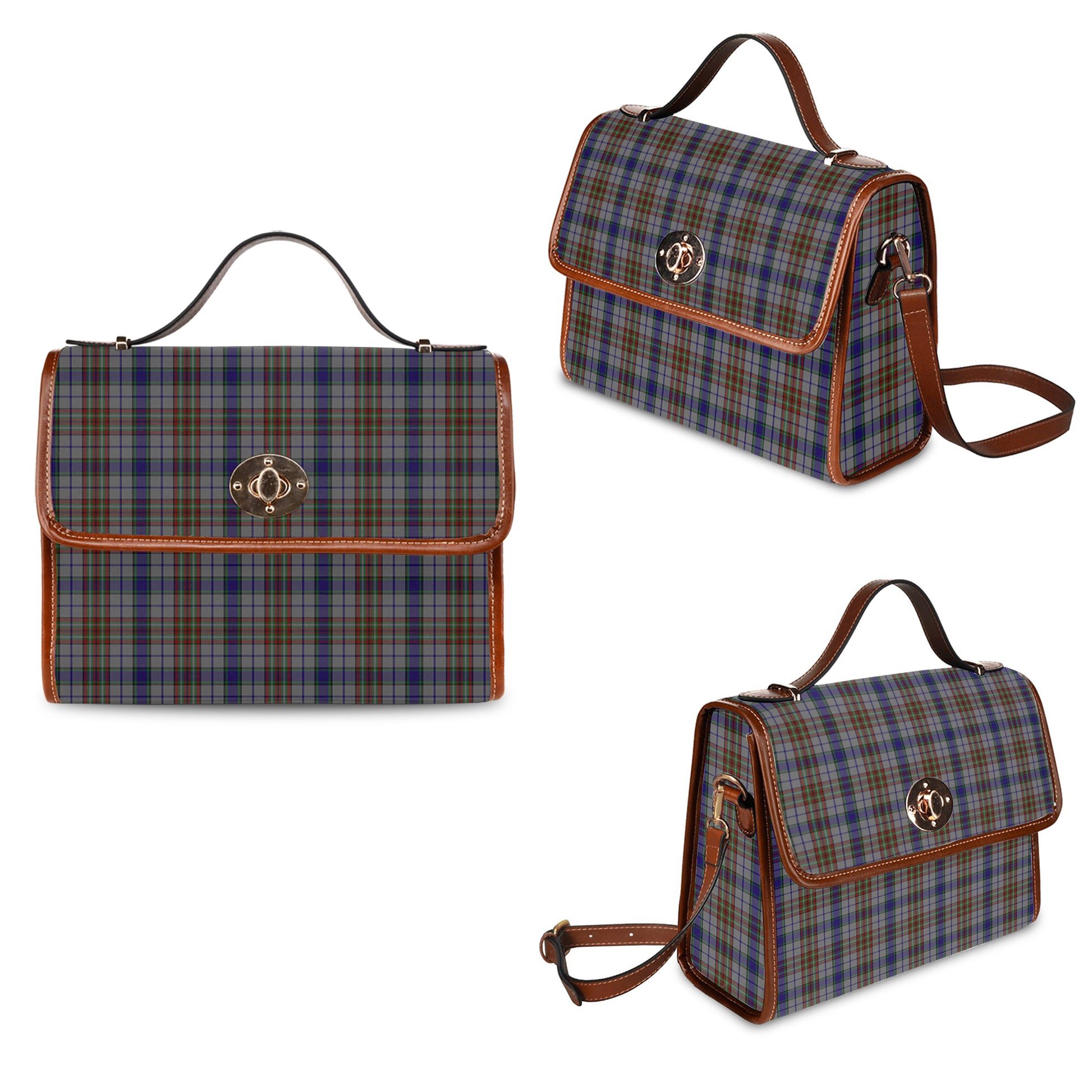 gayre-hunting-tartan-leather-strap-waterproof-canvas-bag