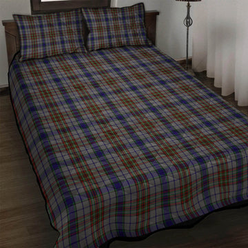 Gayre Hunting Tartan Quilt Bed Set