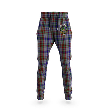 Gayre Hunting Tartan Joggers Pants with Family Crest