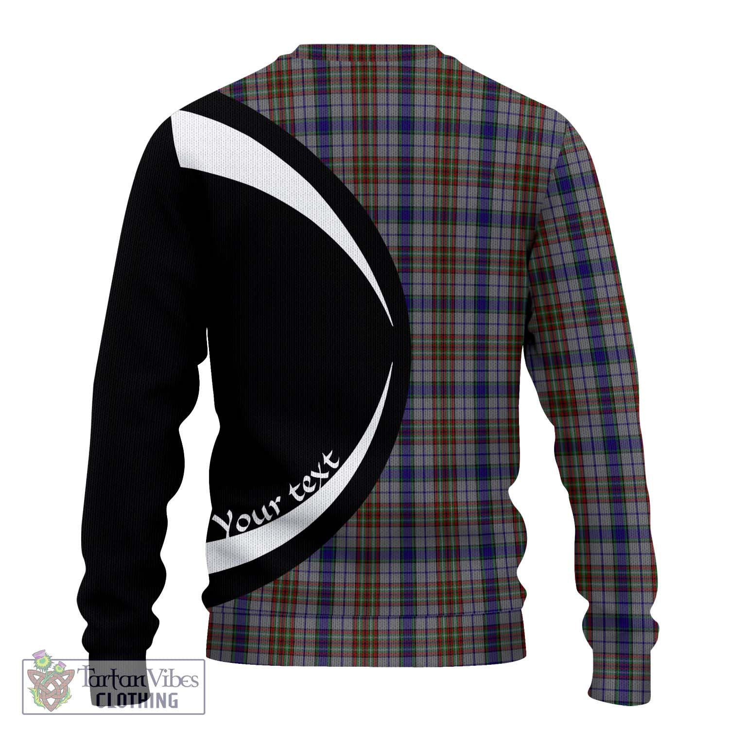 Gayre Hunting Tartan Ugly Sweater with Family Crest Circle Style - Tartan Vibes Clothing