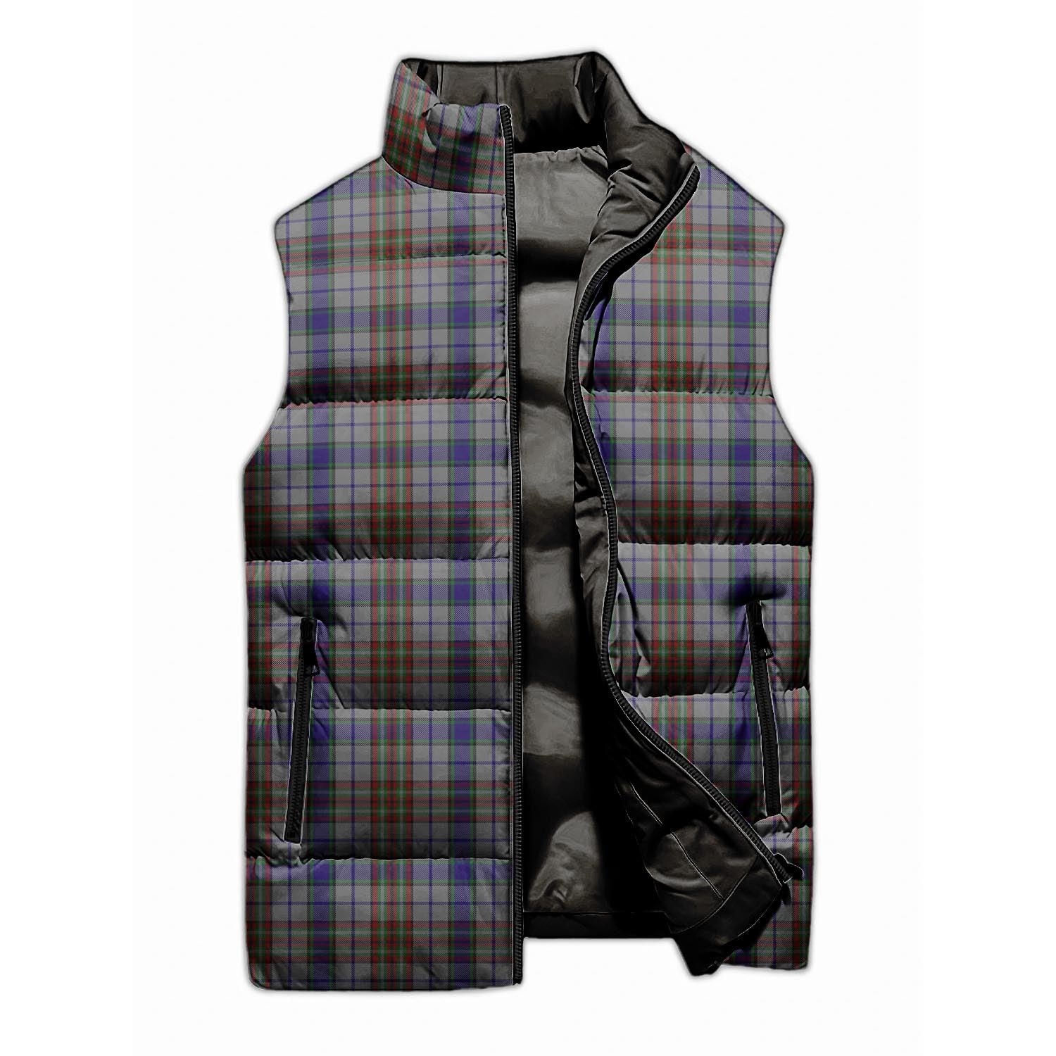 Gayre Hunting Tartan Sleeveless Puffer Jacket - Tartanvibesclothing