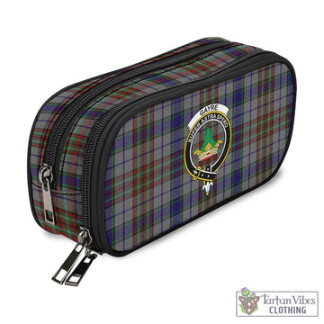 Gayre Hunting Tartan Pen and Pencil Case with Family Crest