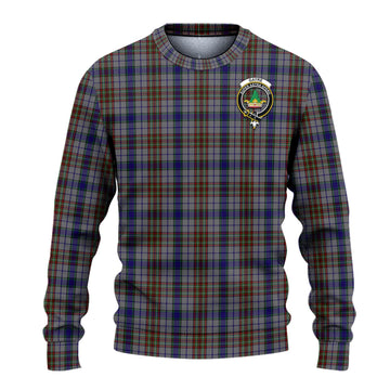 Gayre Hunting Tartan Ugly Sweater with Family Crest