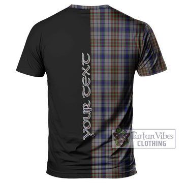 Gayre Hunting Tartan T-Shirt with Family Crest and Half Of Me Style