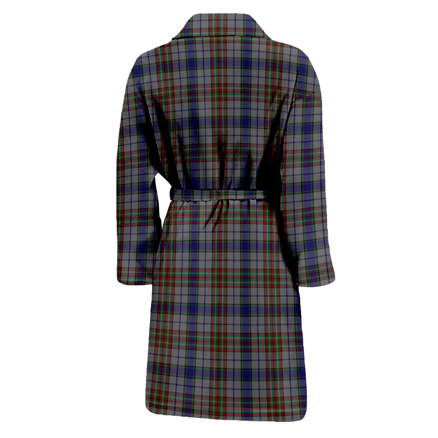 Gayre Hunting Tartan Bathrobe with Family Crest - Tartan Vibes Clothing