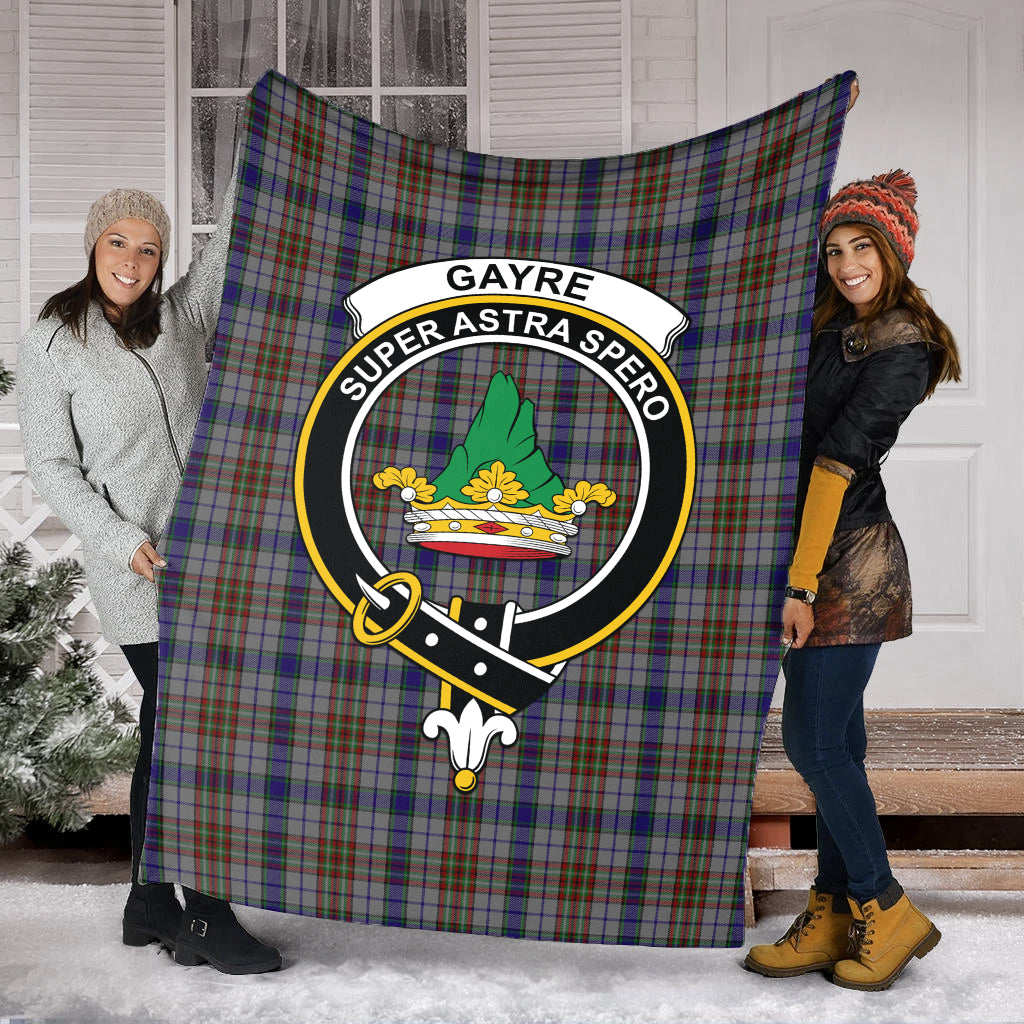 gayre-hunting-tartab-blanket-with-family-crest