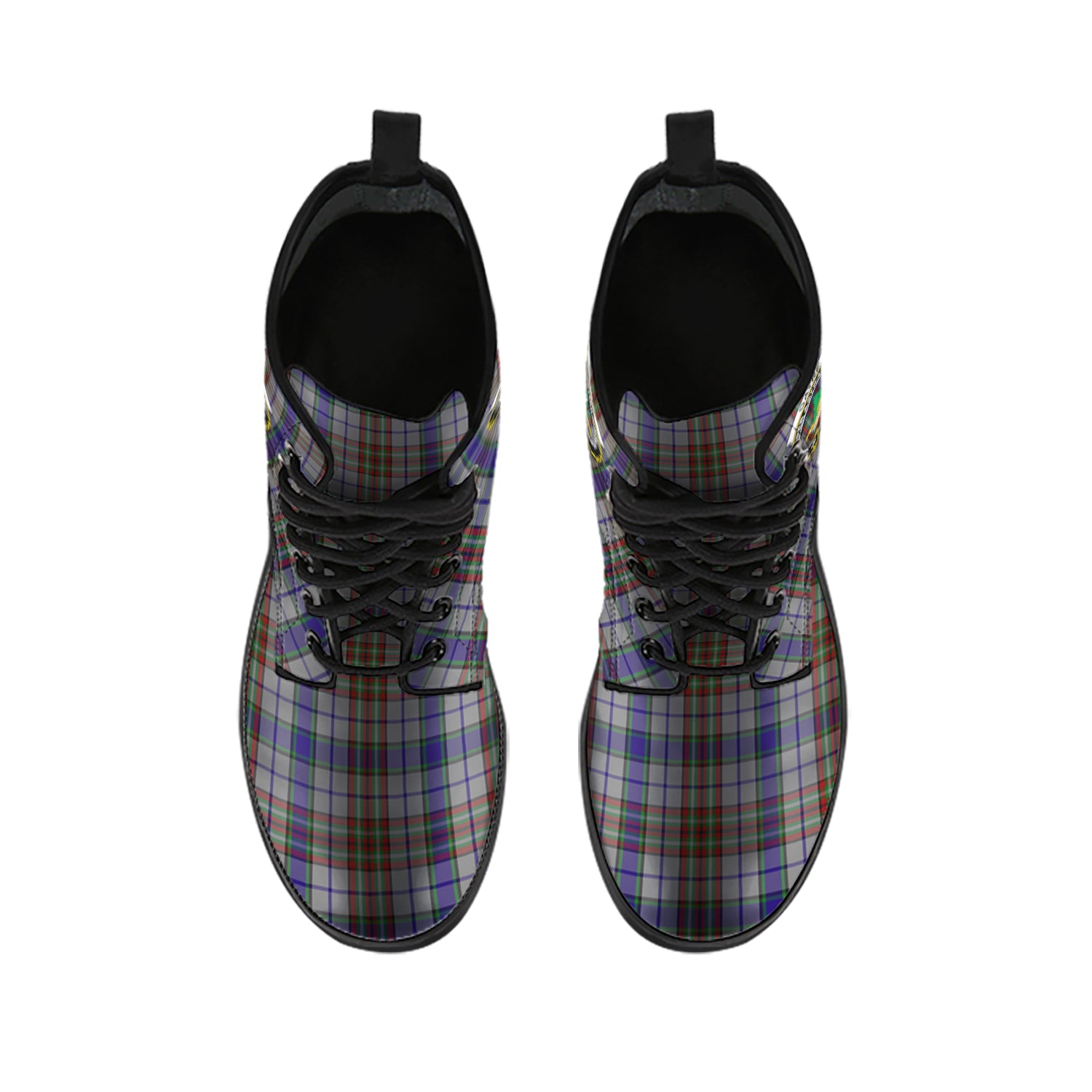 gayre-hunting-tartan-leather-boots-with-family-crest