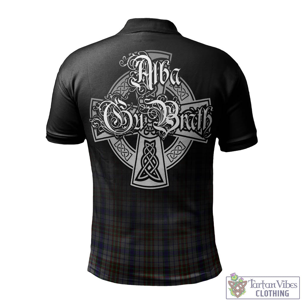 Tartan Vibes Clothing Gayre Hunting Tartan Polo Shirt Featuring Alba Gu Brath Family Crest Celtic Inspired