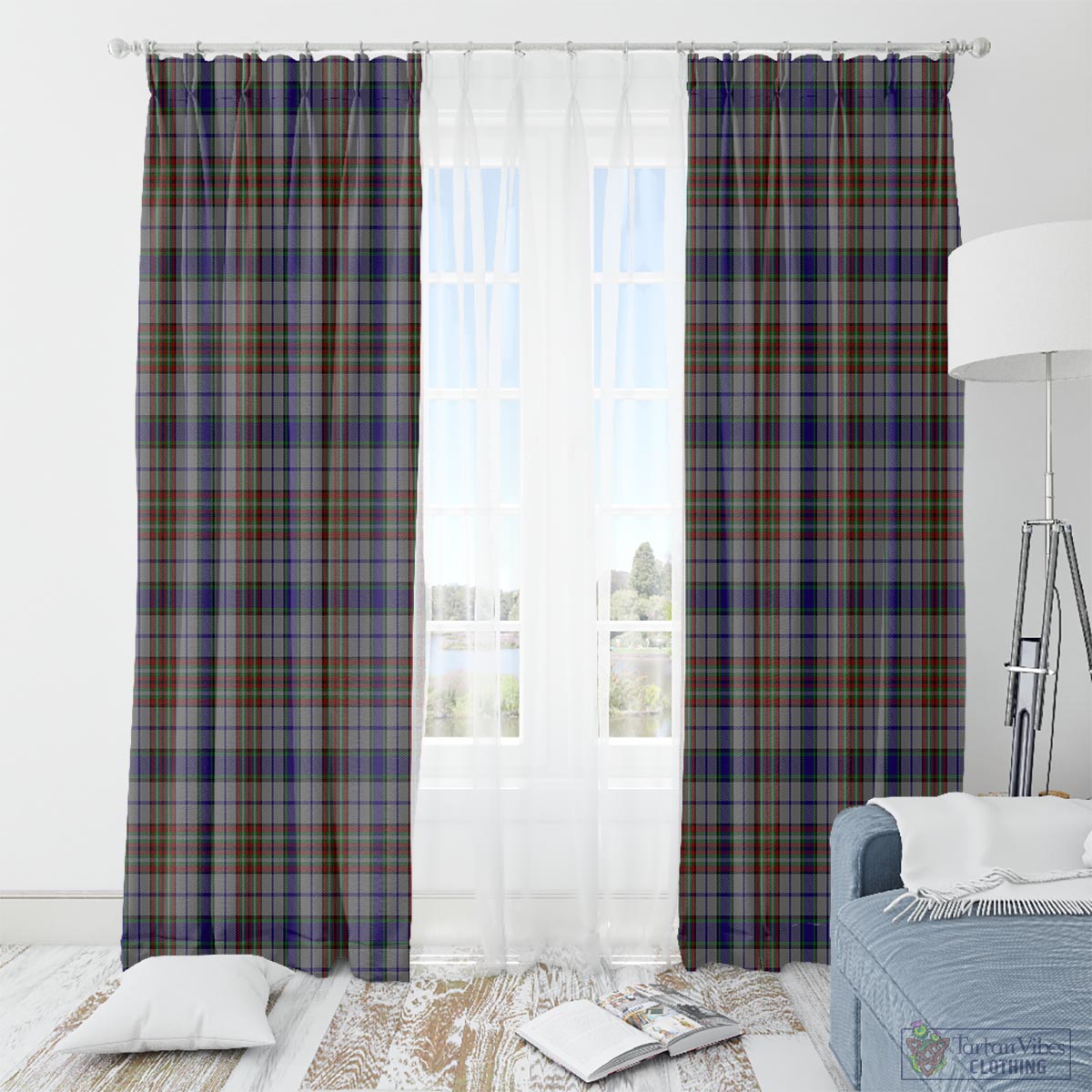 Gayre Hunting Tartan Window Curtain