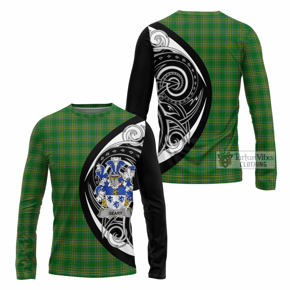 Geary Irish Clan Long Sleeve T-Shirt Celtic Circle Style - Tartan Vibes Clothing
