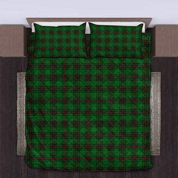 Ged Tartan Quilt Bed Set