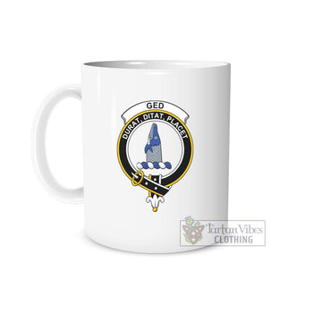 Ged Family Crest Ceramic Mug