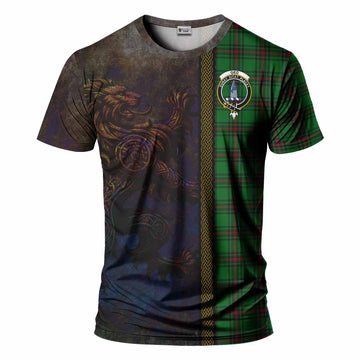Ged Tartan Family Crest T-Shirt Alba Gu Brath Be Brave Lion Ancient Style Kid's Shirt - Tartan Vibes Clothing