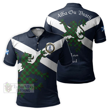 Ged Tartan Lion Rampant Polo Shirt Proudly Display Your Heritage with Alba Gu Brath and Clan Name