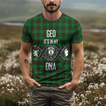 Ged Tartan T-Shirt with Family Crest DNA In Me Style