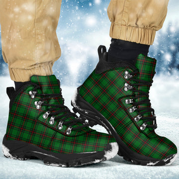 Ged Tartan Alpine Boots