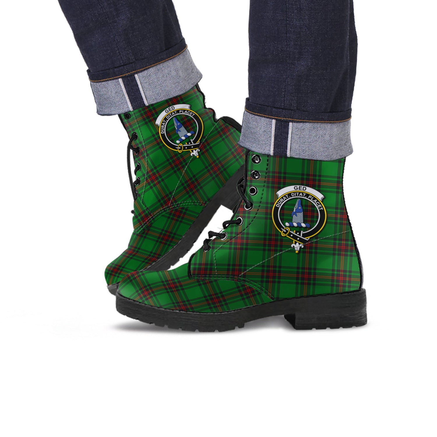 ged-tartan-leather-boots-with-family-crest