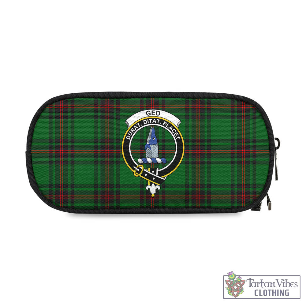 Tartan Vibes Clothing Ged Tartan Pen and Pencil Case with Family Crest