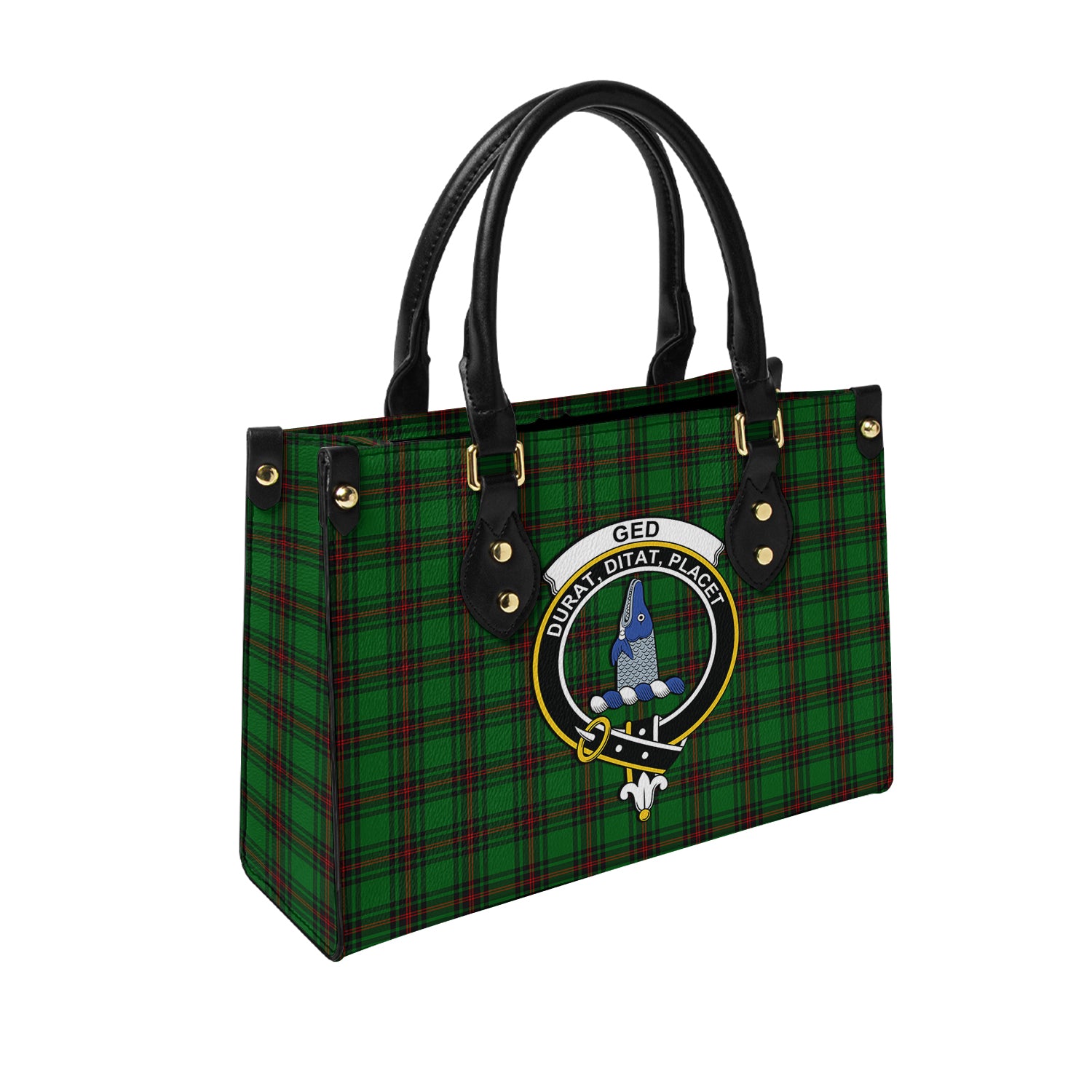 ged-tartan-leather-bag-with-family-crest