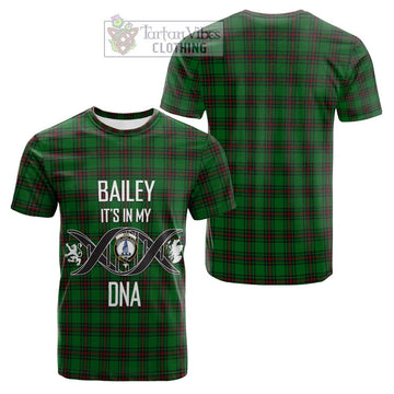 Ged Tartan Cotton T-shirt with Family Crest DNA In Me Style