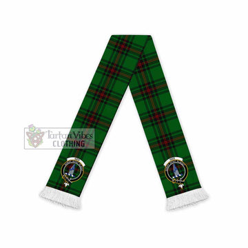 Ged Tartan Ruffneck Scarf with Family Crest - Tartan Vibes Clothing