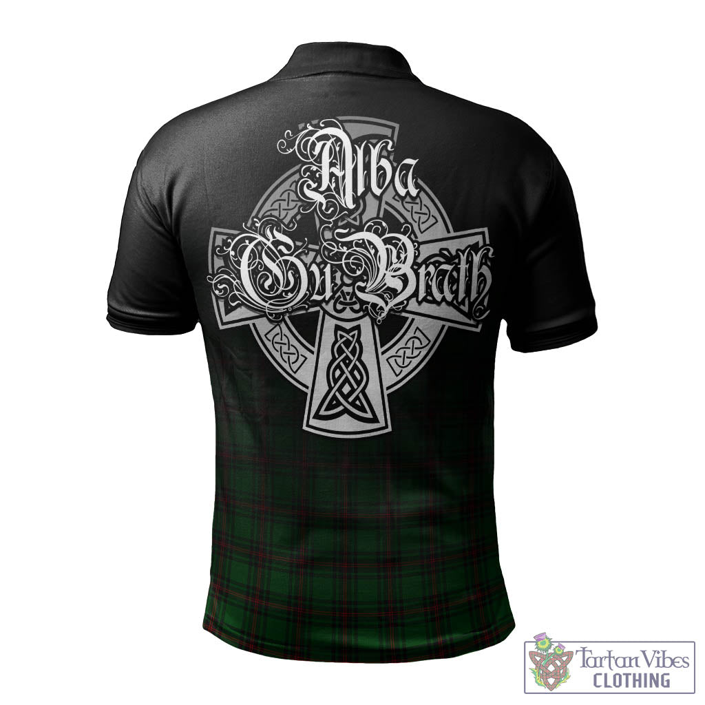 Tartan Vibes Clothing Ged Tartan Polo Shirt Featuring Alba Gu Brath Family Crest Celtic Inspired