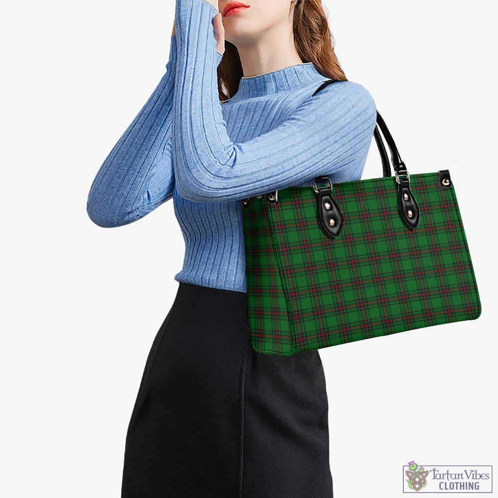 Tartan Vibes Clothing Ged Tartan Luxury Leather Handbags